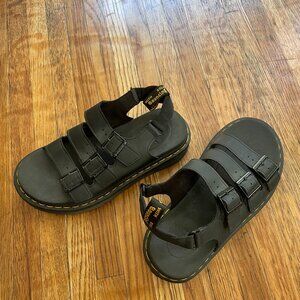 Doc Martens Platform Leather Strap Sandals EU 39 Women's 8